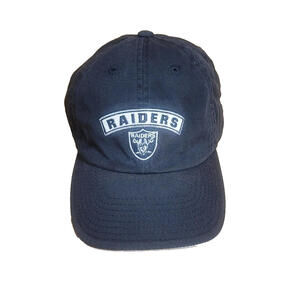 Vintage American Needle Los Angles Raiders Baseball Cap Black